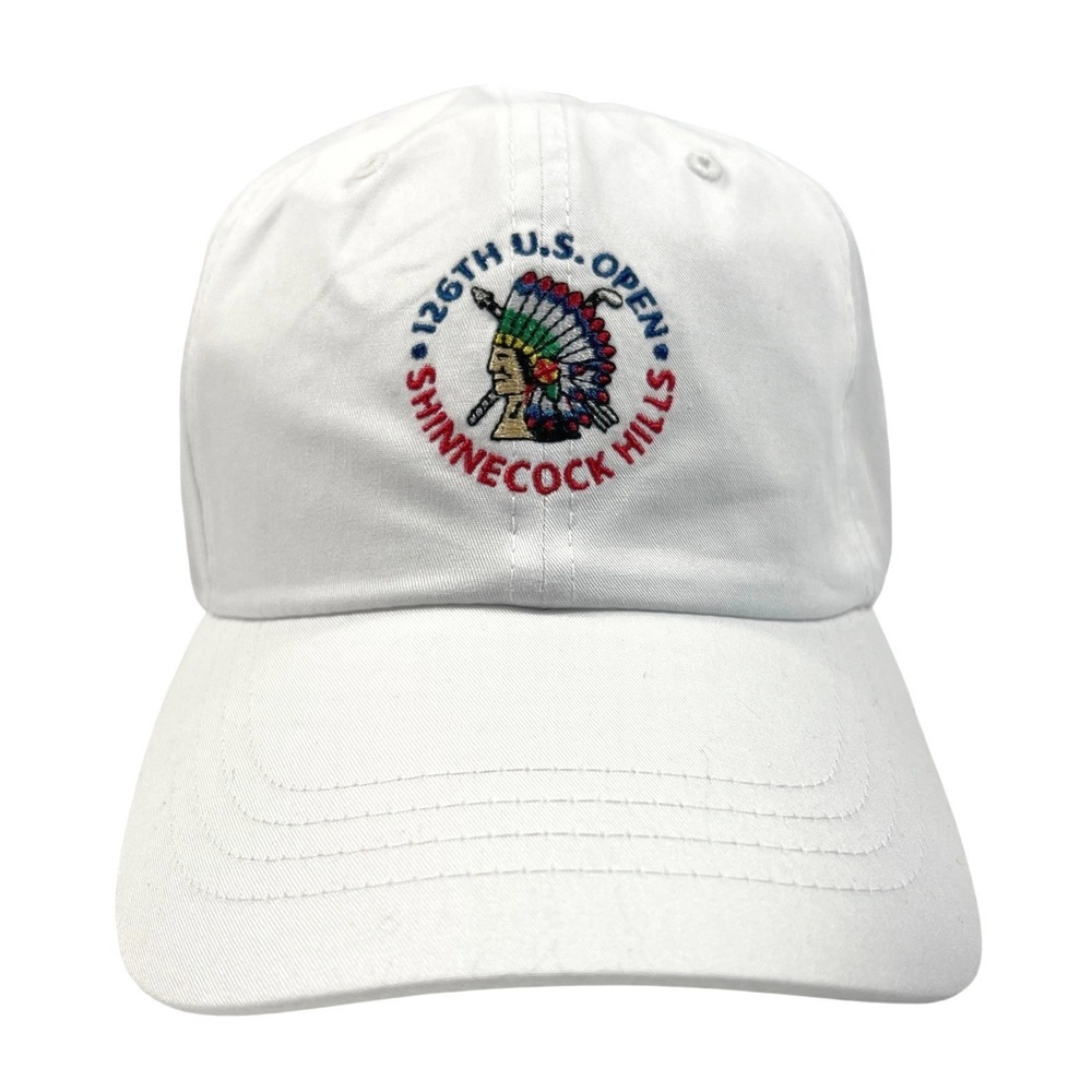 Peter Millar USGA Hat White 126th US Open Shinnecock Hills Golf Country Club